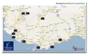 Antalya Fethiye Likya B�lgesi Sanal Gezintisi, Ka?, Kalkan, Patara, Sakl?kent, 
Kekova, Demre Sanal Gezintileri 